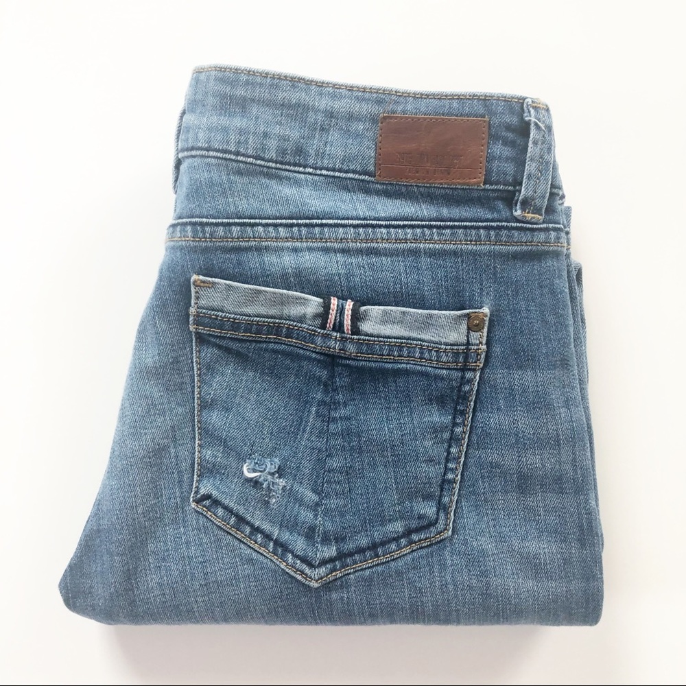 Zara 1975 Distressed Boyfriend Jean SZ 4 - Picture 3 of 6